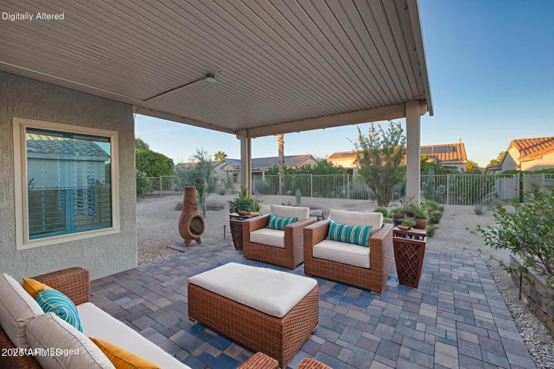 Ext Back Patio Furn