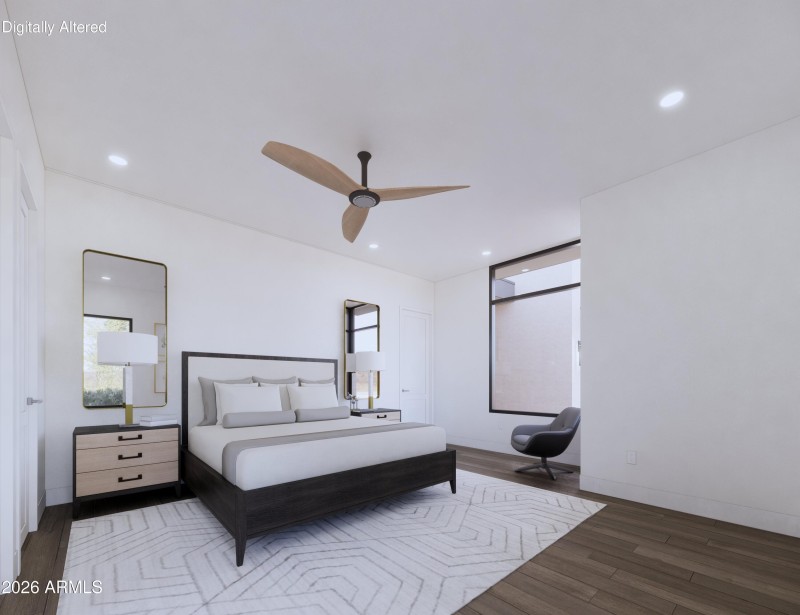 Primary Bedroom Rendering