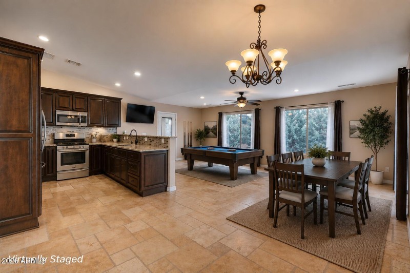 Virtually Staged Kitchen