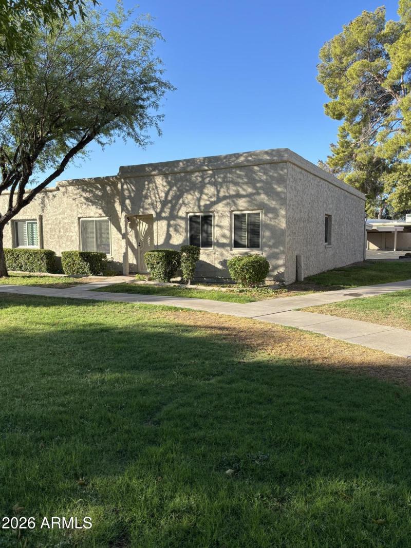 North corner lot