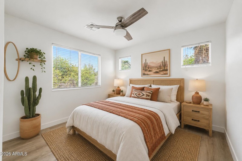 Bedroom Virtually Staged