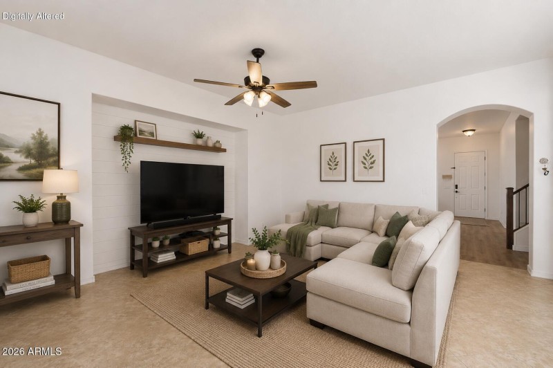 Staged Great Room