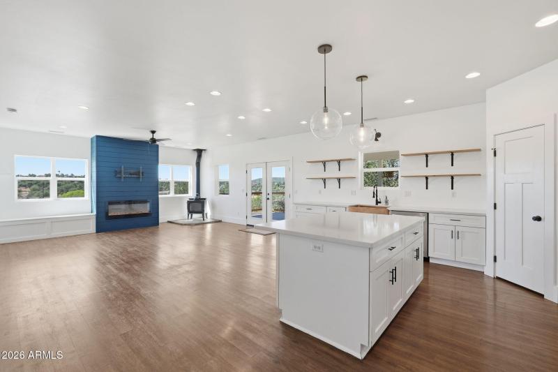 Great room/ open kitchen