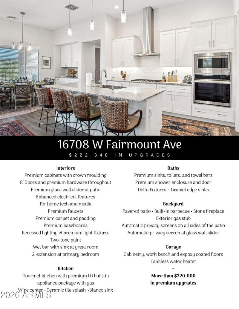 16708 W Fairmount Ave Upgrades