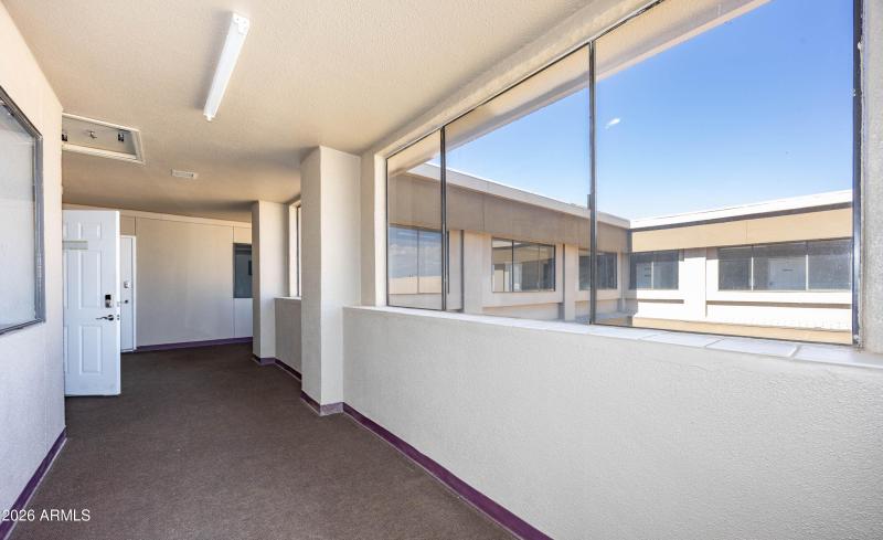 2nd Floor Suites covered hallways