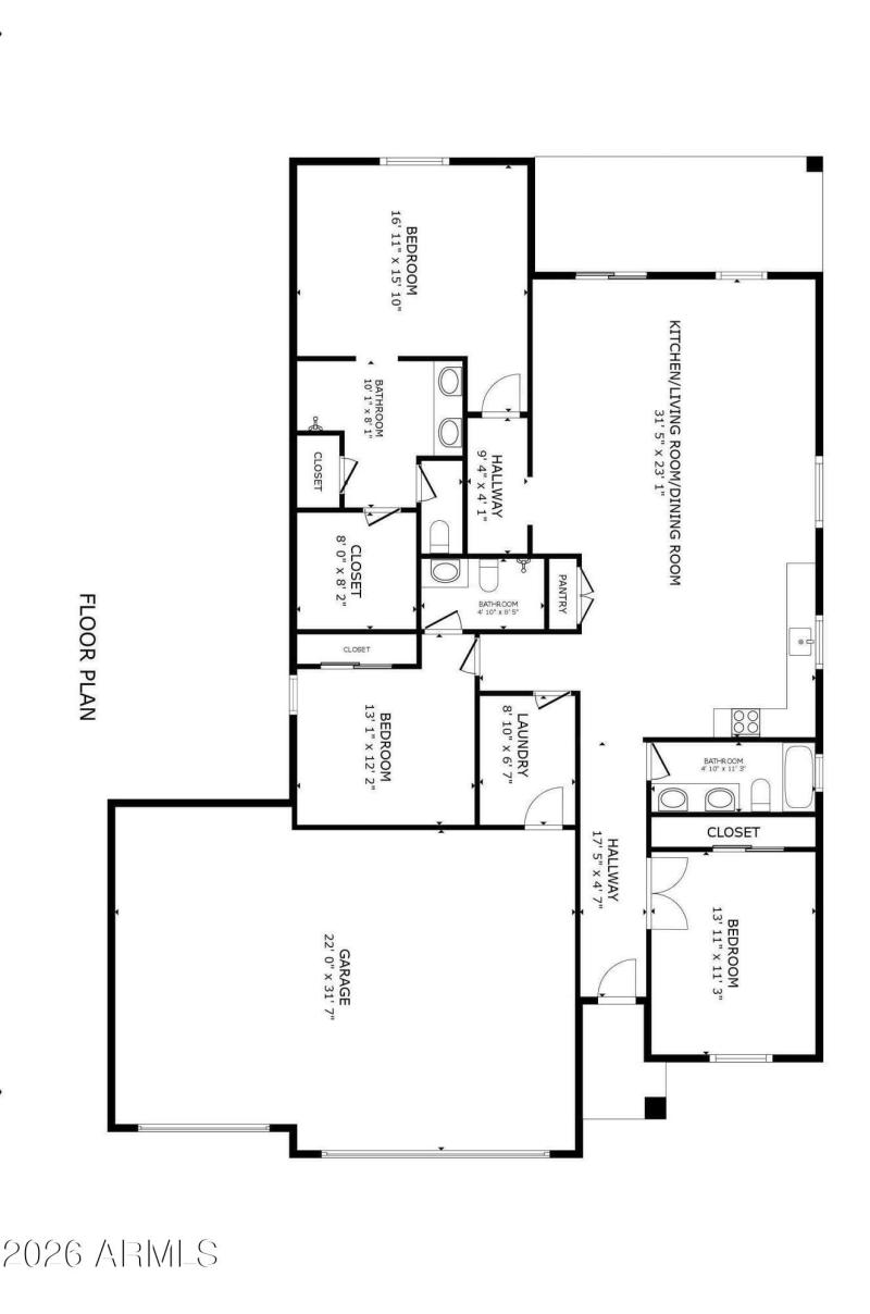 9806 Appaloosa Tr Floor Plan