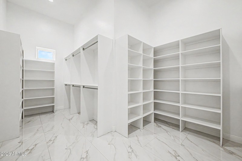 Master closet
