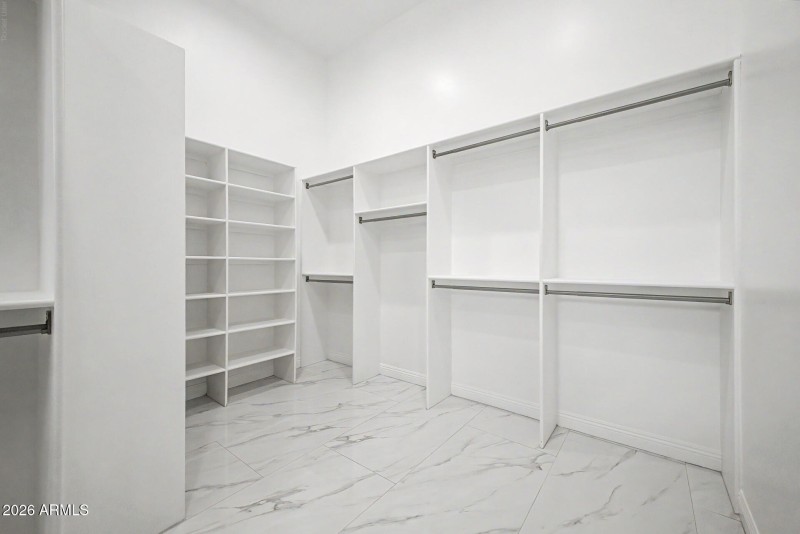 Master closet