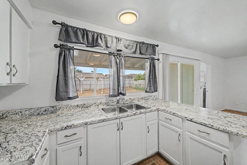 Kitchen View to Yard:Gazebo