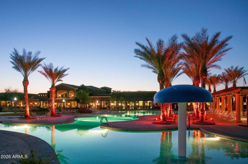 Province Pool at Night