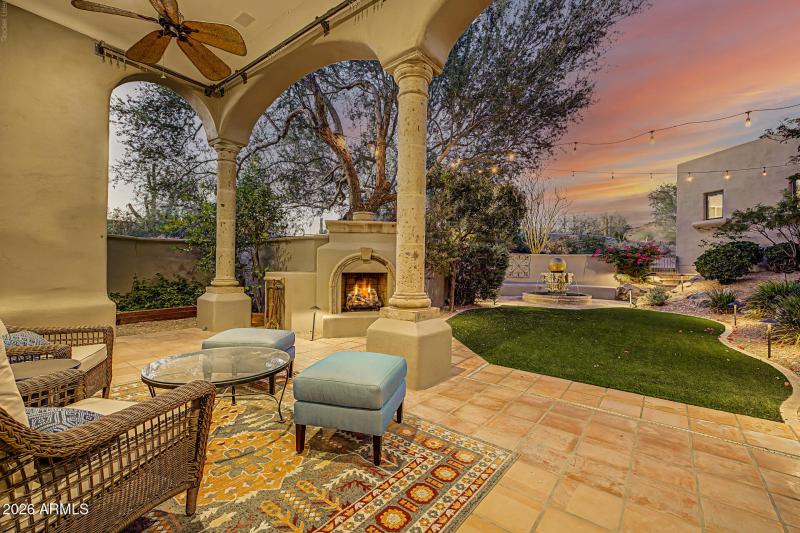Private outdoor living