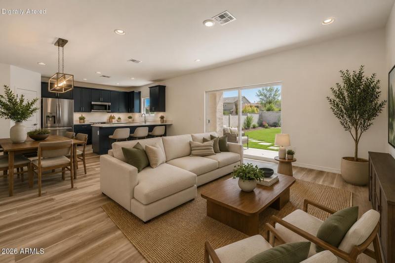 Great Room - Virtually Staged
