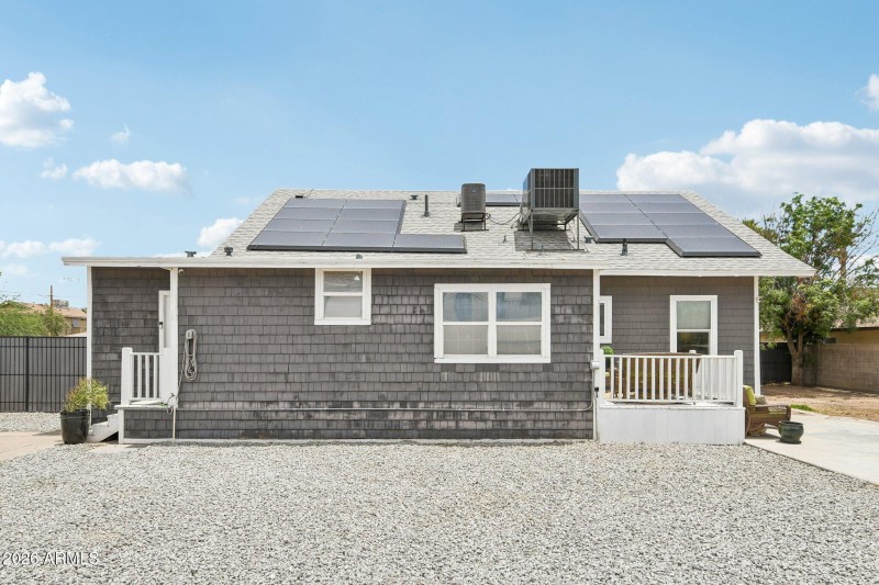 Rear of House