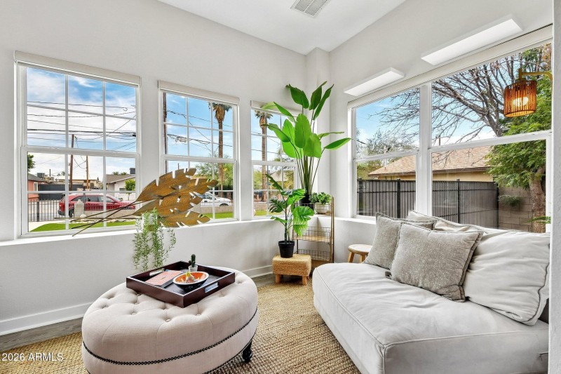 Sunroom off of Guest Bedroom