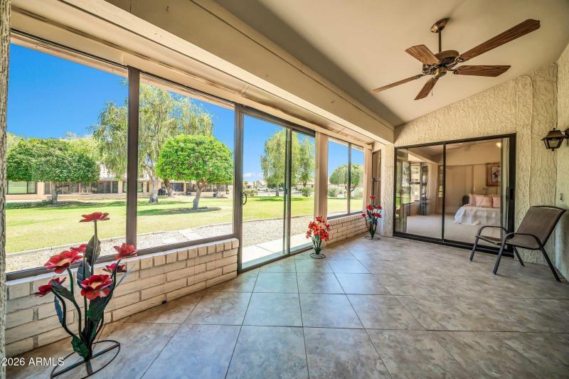 ENCLOSED PATIO
