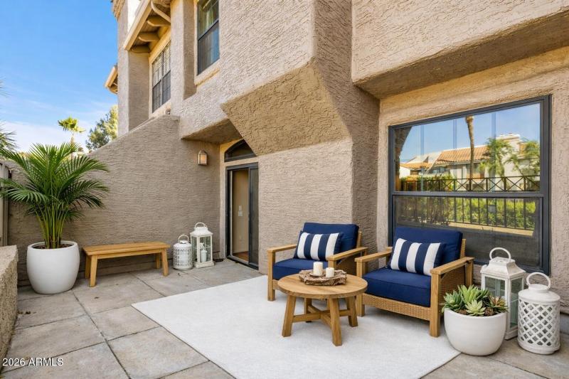 Patio, Virtually Staged