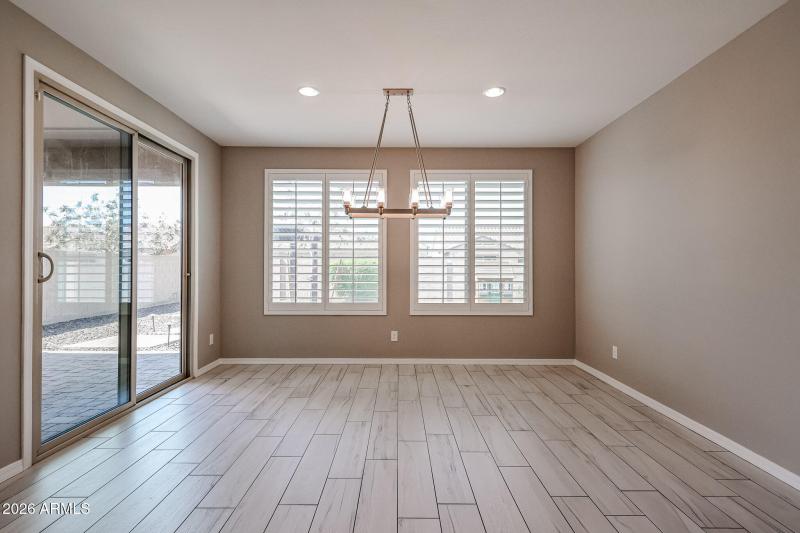 Generous Dining Area