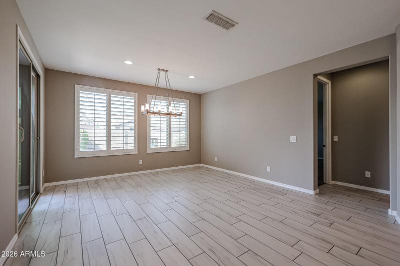 2 sliding door to Backyard