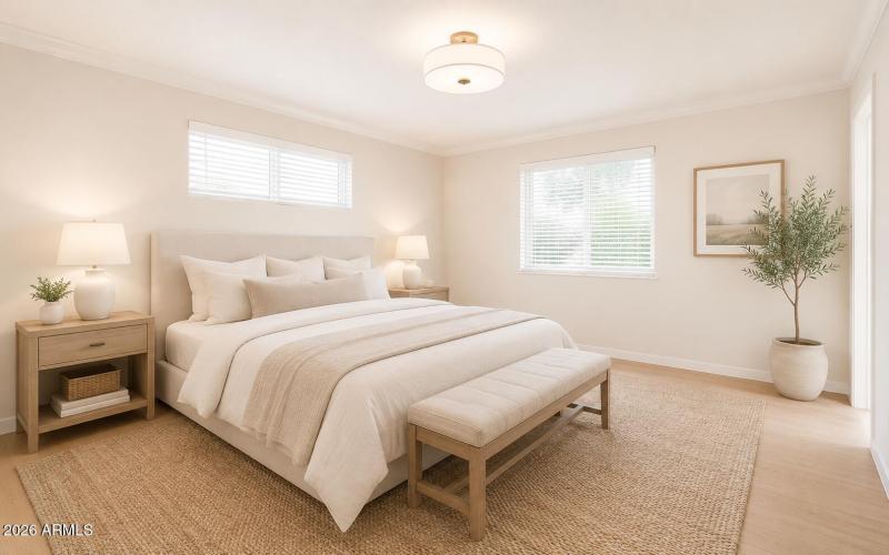 Primary Bedroom Rendering
