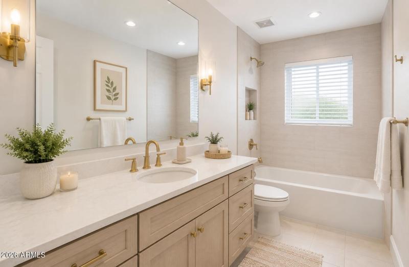 Guest Bathroom Rendering