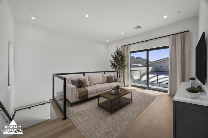 gold mtn loft living space