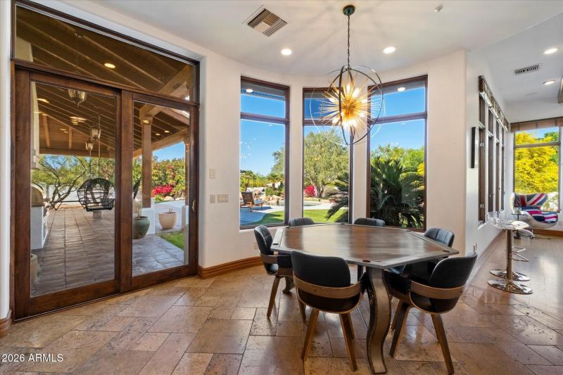 Kitchen Dining with Views
