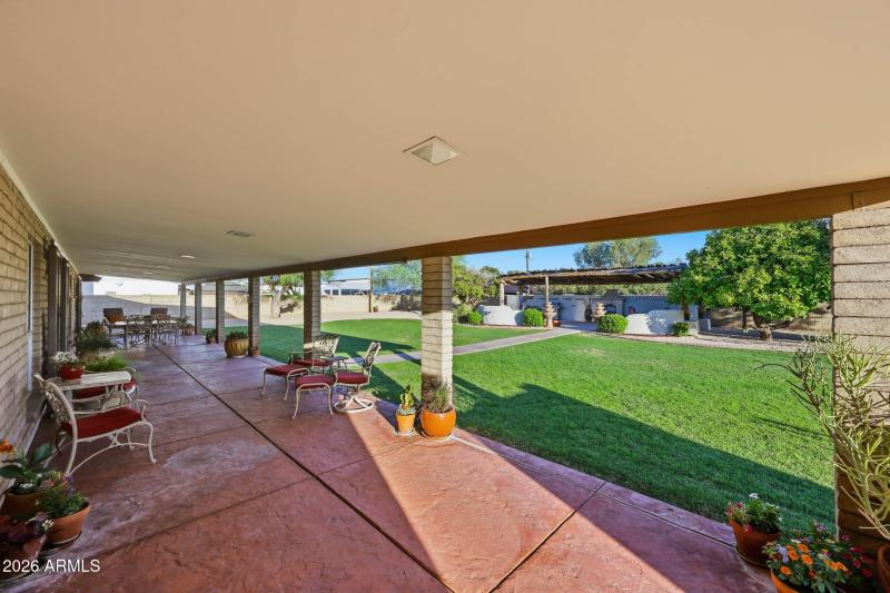 Extended Covered Patio