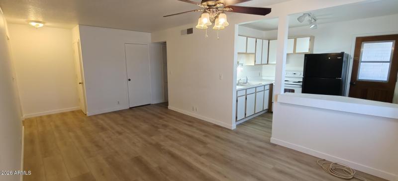 Open to Kitchen
