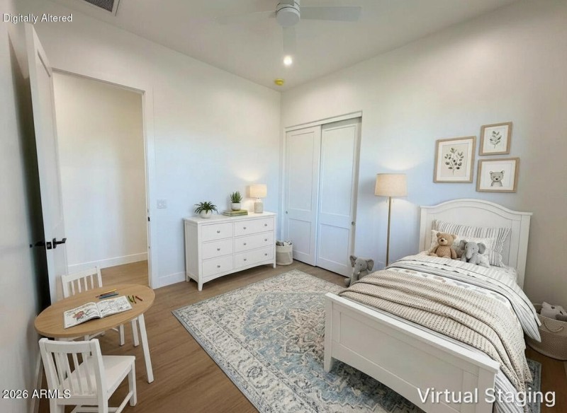 Bedroom 2 - Virtually Staged
