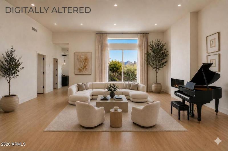 Digitally Altered Great Room