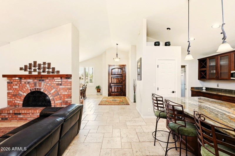 Family Room with Fireplace
