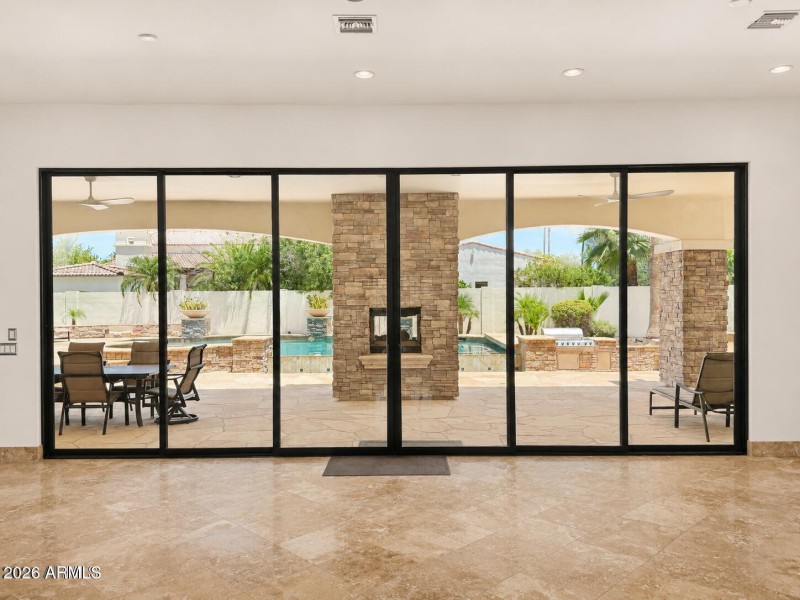 North Facing Sliding Door