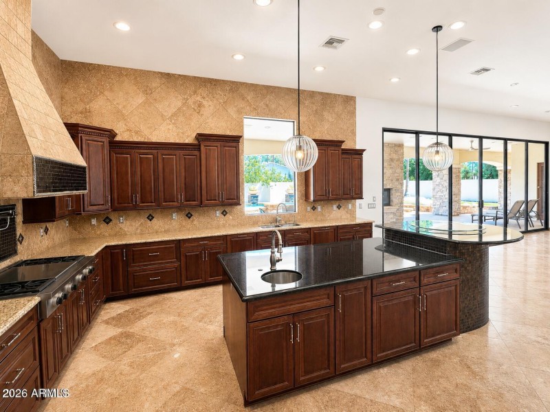Hallway View Of Kitchen