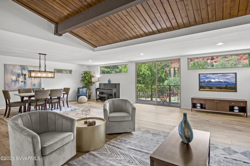 006_Vaulted Wood Ceiling!