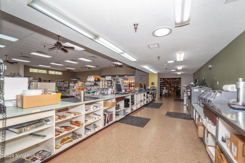 Suite A back of service counter