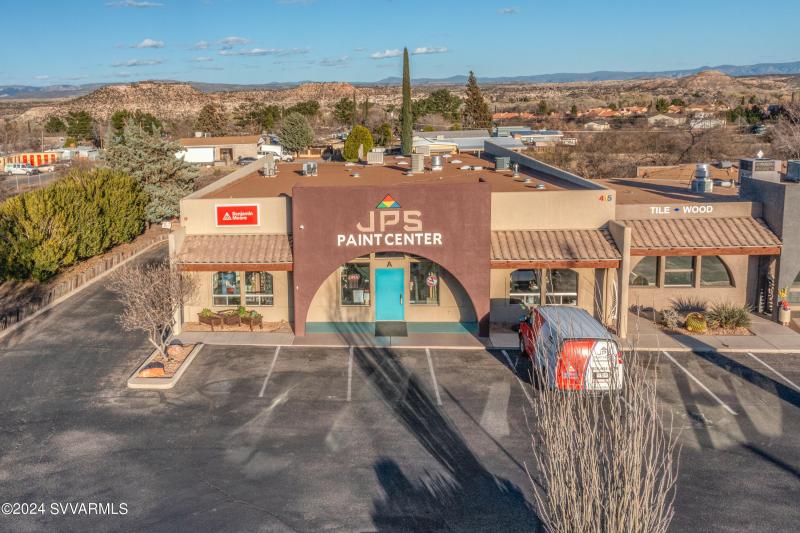 Suite A Aerial of front