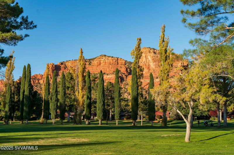 Golf Course View and Red Rock View