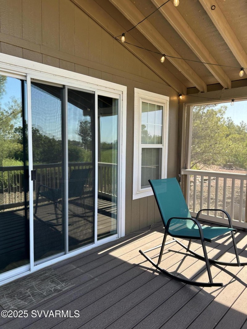Screened front porch
