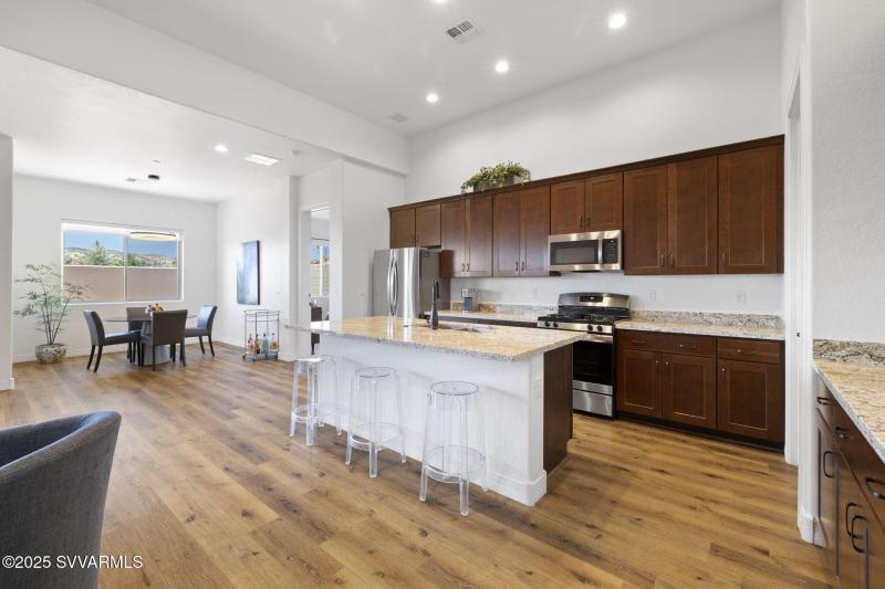 Easy Flowing Kitchen + Dining Room