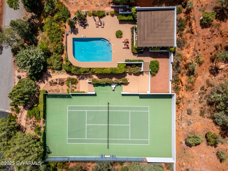 Overhead View Of Amenities