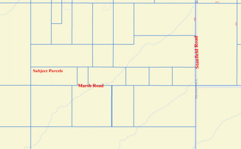 Wide Plat of Original Parcel