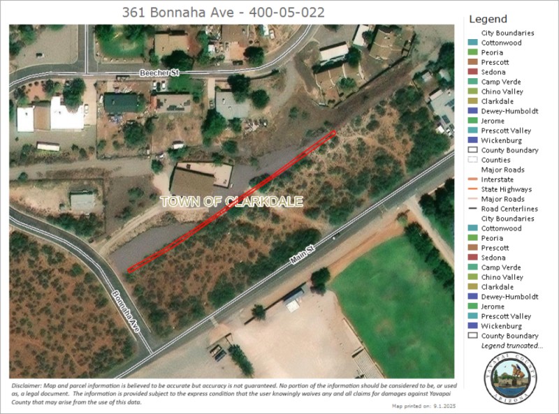 361 Bonnaha Ave - GIS Map