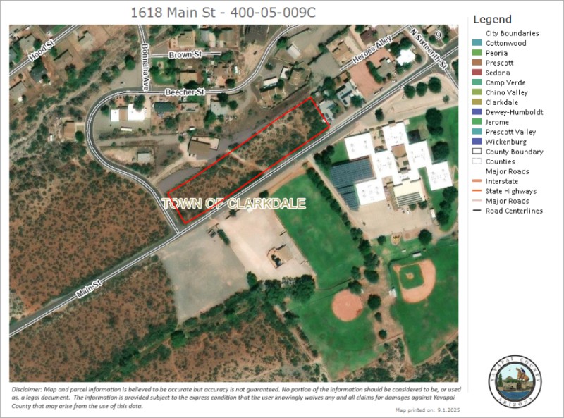1618 Main St - GIS Map