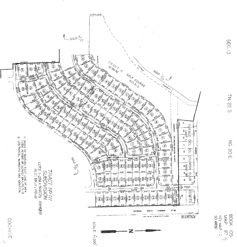 Plat map