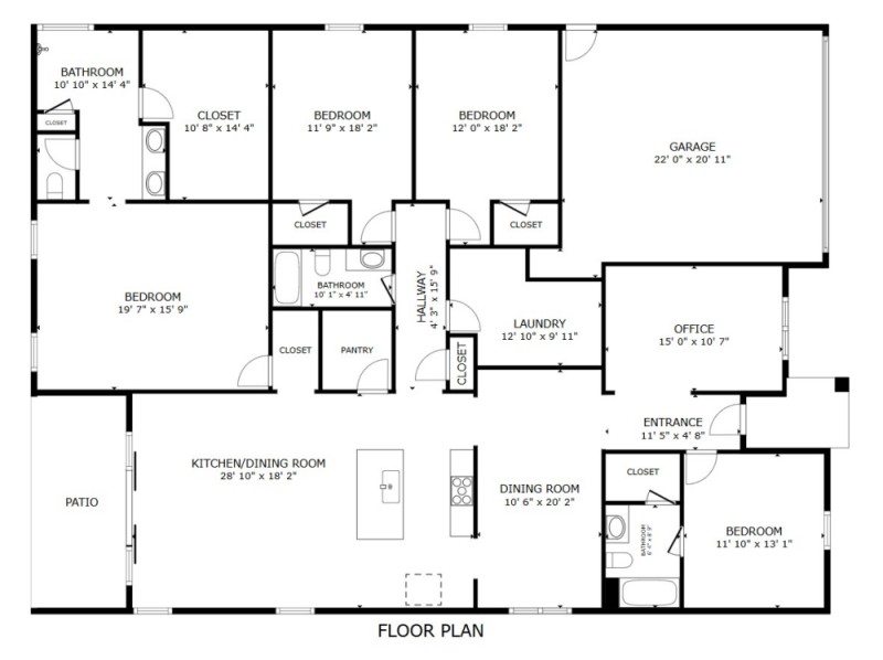 Unbranded Floorplan