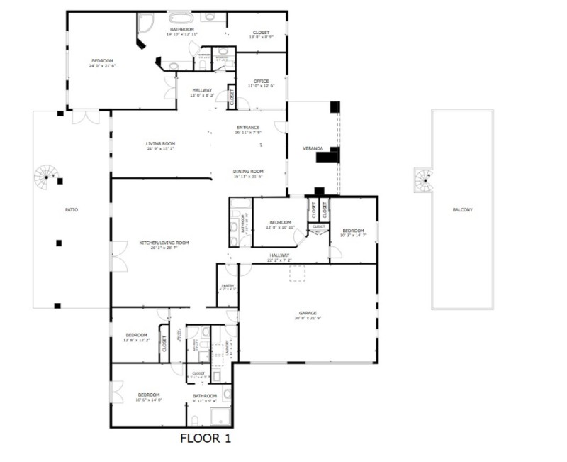Unbranded Floorplan