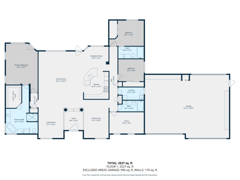 Cubio floor plan (estimate only)