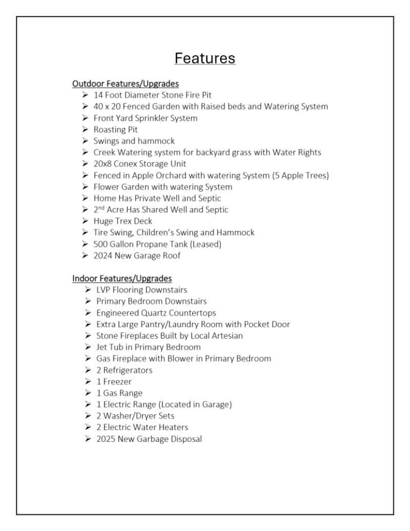 Features