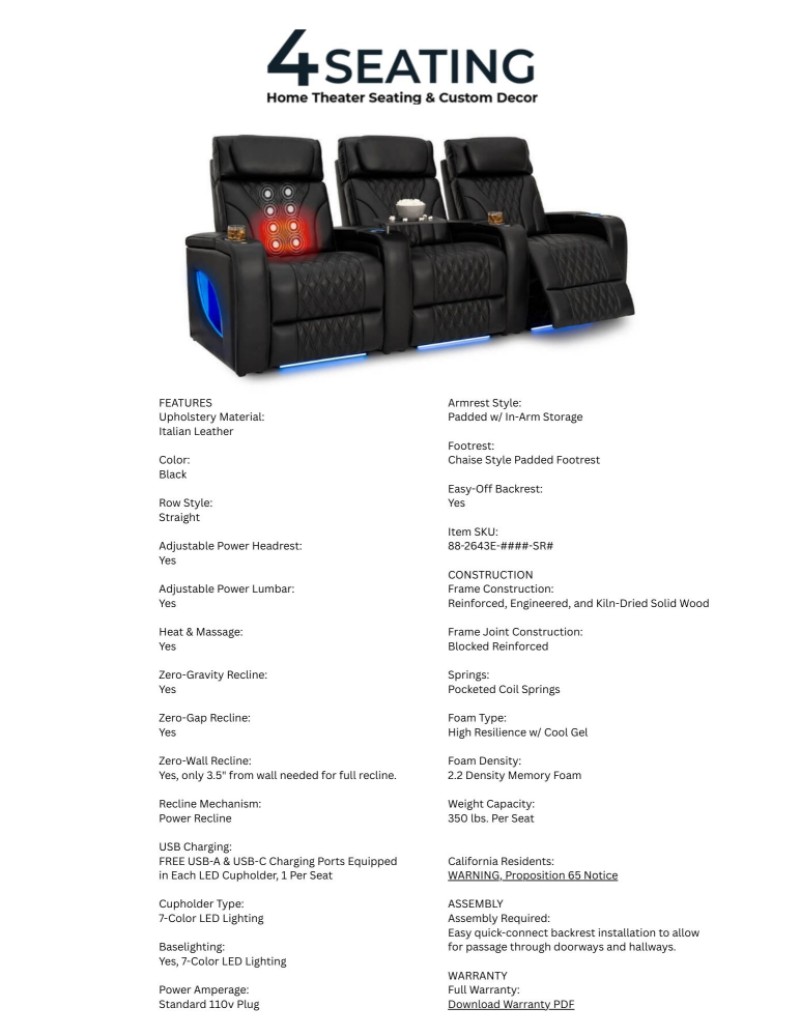 Theater Seating 1