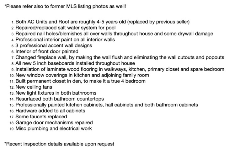 Home Updates